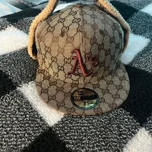 New Era Accessories Of New Era X Gucci Collab Dog Ear Hat